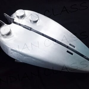 INDIAN JUNIOR SCOUT 1935 TO 1937 FUEL GAS PETROL TANK ALUMINUM WITH CAPS