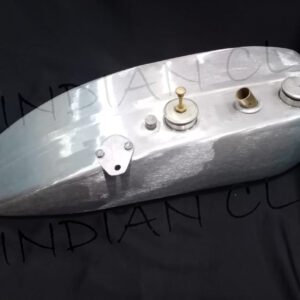 INDIAN SCOUT 1920 - 1923 FUEL GAS PETROL OIL TANK TIN PLATED & LID CAPS