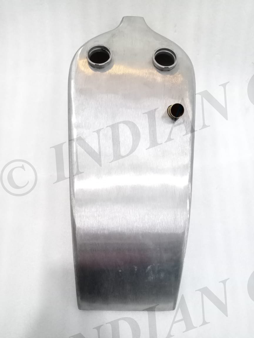 TRIUMPH MODEL P 1925- 1926 500cc PETROL GAS FULE TANK RAW WITH CAPS - Image 3