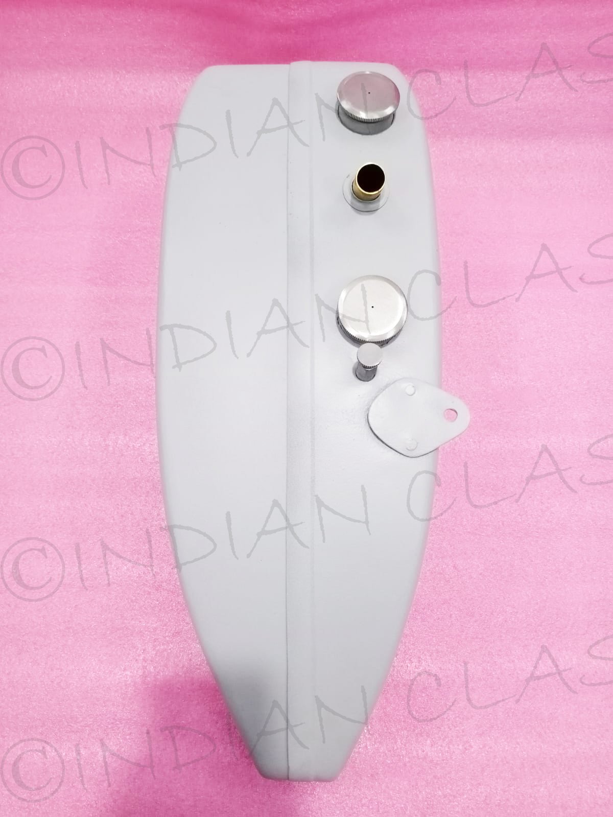 INDIAN SCOUT 1924, 1925 AND 1926 FUEL GAS PETROL OIL TANK PRIMER & CAPS - Image 3