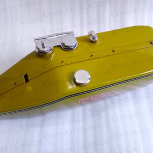 Harley Davidson JD Model 1920 To 1924 Fuel Petrol Gas Oil Tank Soldered Green Painted With Caps