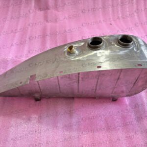 HARLEY DAVIDSON VL VLH VLD RL DL 1930 LEFT SIDE FULE GAS TANK TIN PLATING WITH CAPS