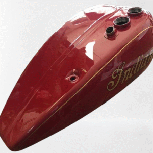 INDIAN SCOUT 101 1928-1929-1930 PETROL OIL GAS TANK RED PAINTED WITH LID CAPS