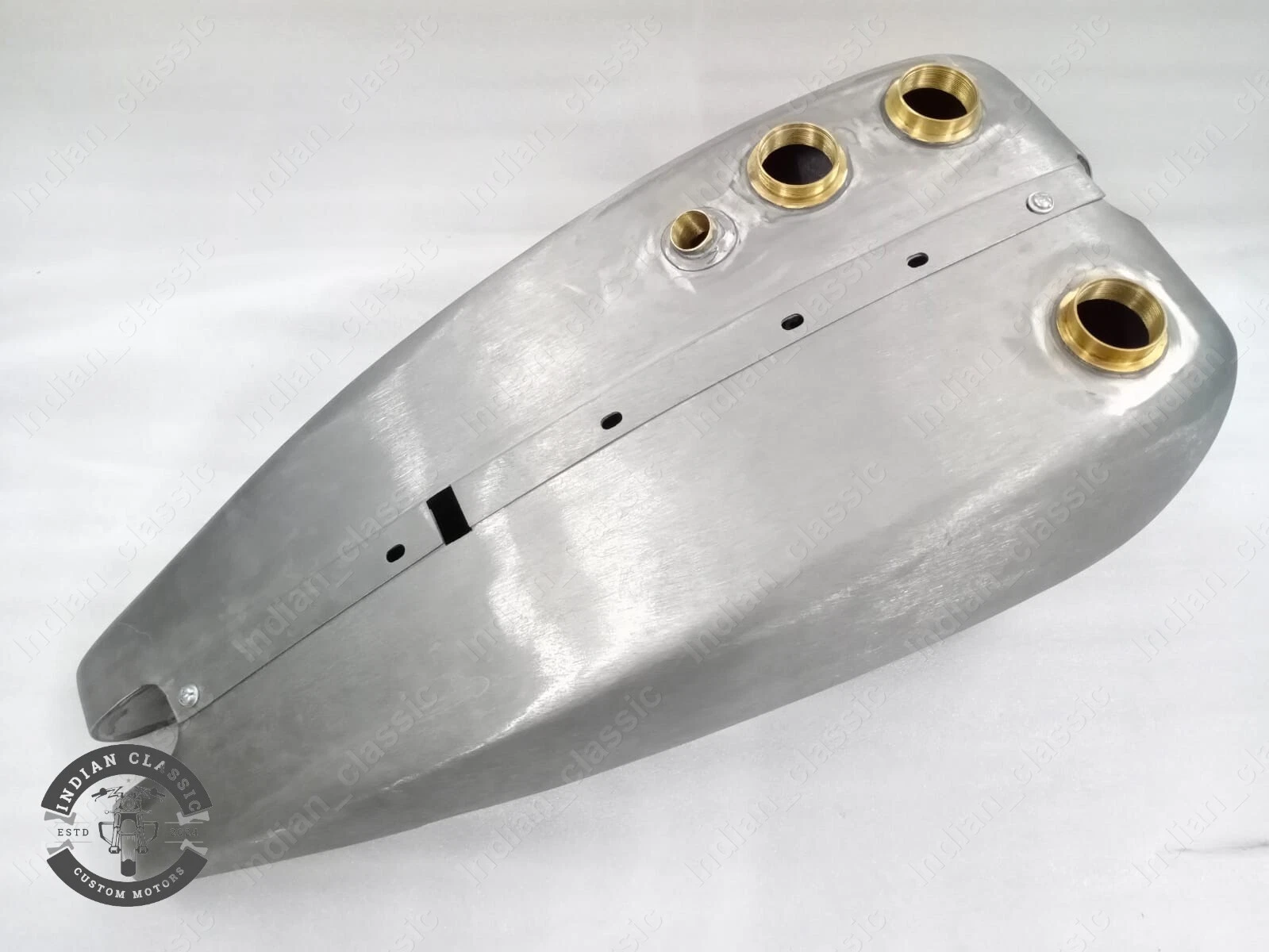 HARLEY DAVIDSON 1925 - 1929 F & J SERIES FUEL PETROL TANK TIN PLATED WITH CAP - Image 3