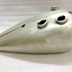 INDIAN 741 1941 FUEL GAS PETROL AND OIL TANK SET RAW STEEL