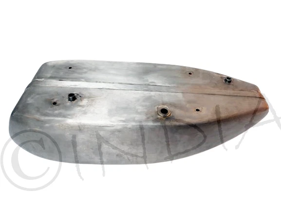 INDIAN SCOUT 1927 AND 1928 FUEL GAS PETROL OIL TANK TIN PLATED & CAPS - Image 3