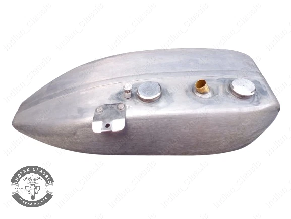 INDIAN BIG CHIEF 1924, 1925 & 1926 FUEL GAS PETROL OIL TANK TIN PLATED & CAPS - Image 6