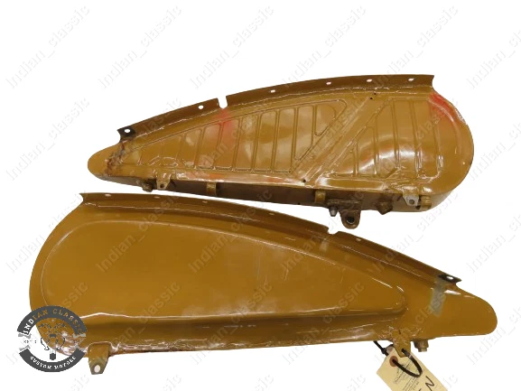 HARLEY DAVIDSON 1925-1929 F & J SERIES SOLDERED FUEL PETROL TANK BROWN PAINTED - Image 4