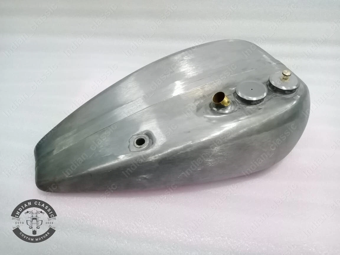 INDIAN SCOUT 101 1928-1929-1930 PETROL OIL GAS TANK TIN PLATING WITH LID CAPS