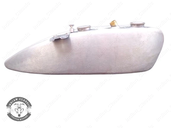 INDIAN BIG CHIEF 1924, 1925 & 1926 FUEL GAS PETROL OIL TANK TIN PLATED & CAPS - Image 9