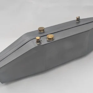 HARLEY DAVIDSON 1912 SINGLE BELT DRIVE FUEL GAS PETROL TANK TIN PLATED WITH CAPS