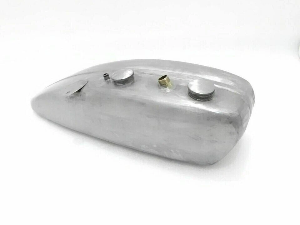 INDIAN SCOUT 1924, 1925 AND 1926 FUEL GAS PETROL OIL TANK TIN PLATED & CAPS - Image 2