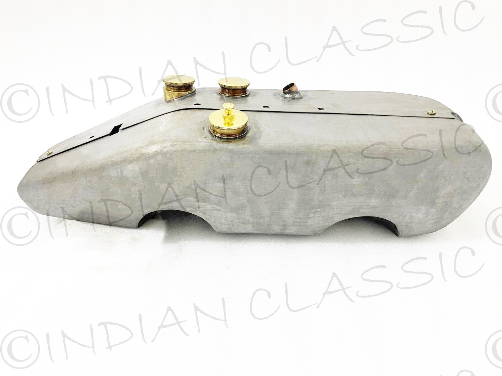 Harley Davidson JD Model 1920 To 1924 Gas Oil Fuel Tank Soldered Tin Plated With Caps - Image 10