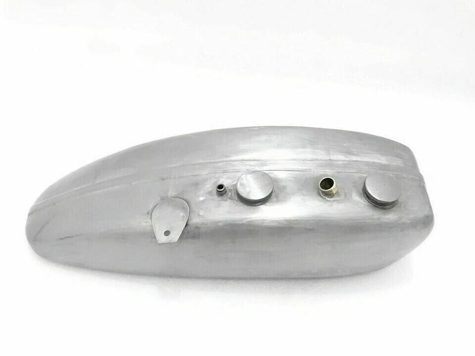 INDIAN SCOUT 1924, 1925 AND 1926 FUEL GAS PETROL OIL TANK TIN PLATED & CAPS - Image 3