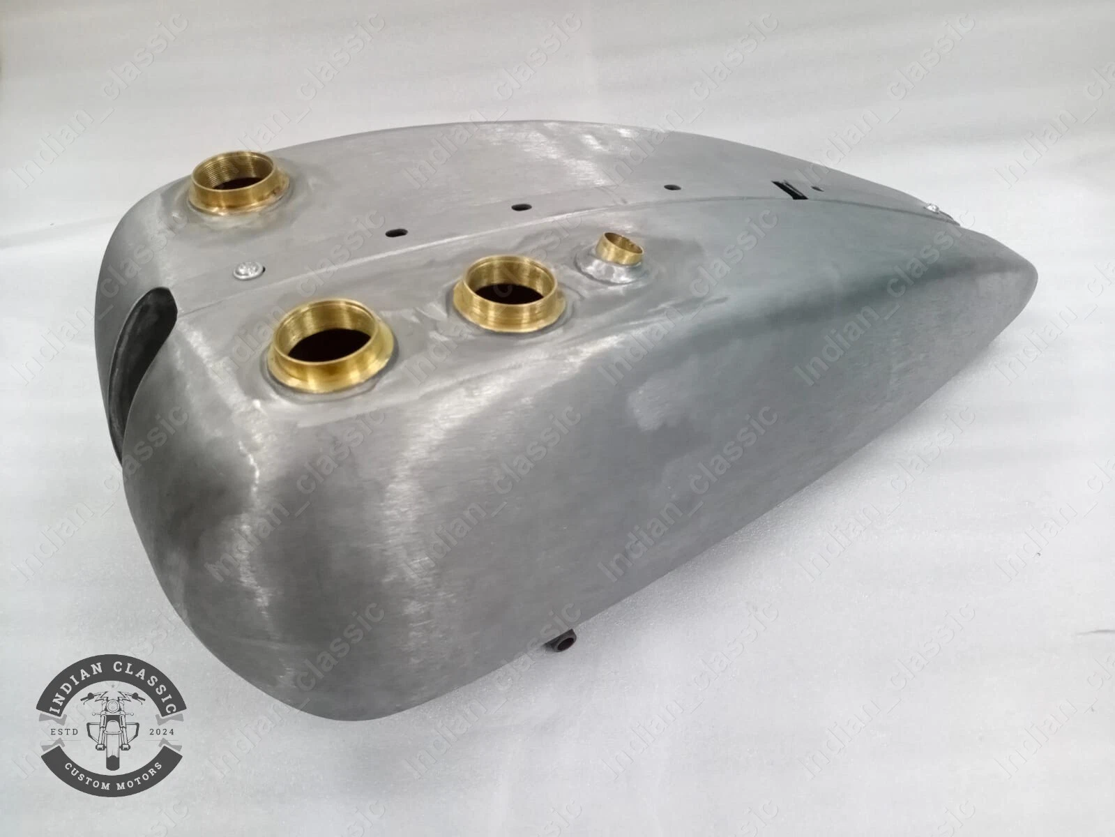 HARLEY DAVIDSON 1925 - 1929 F & J SERIES FUEL PETROL TANK TIN PLATED WITH CAP - Image 4