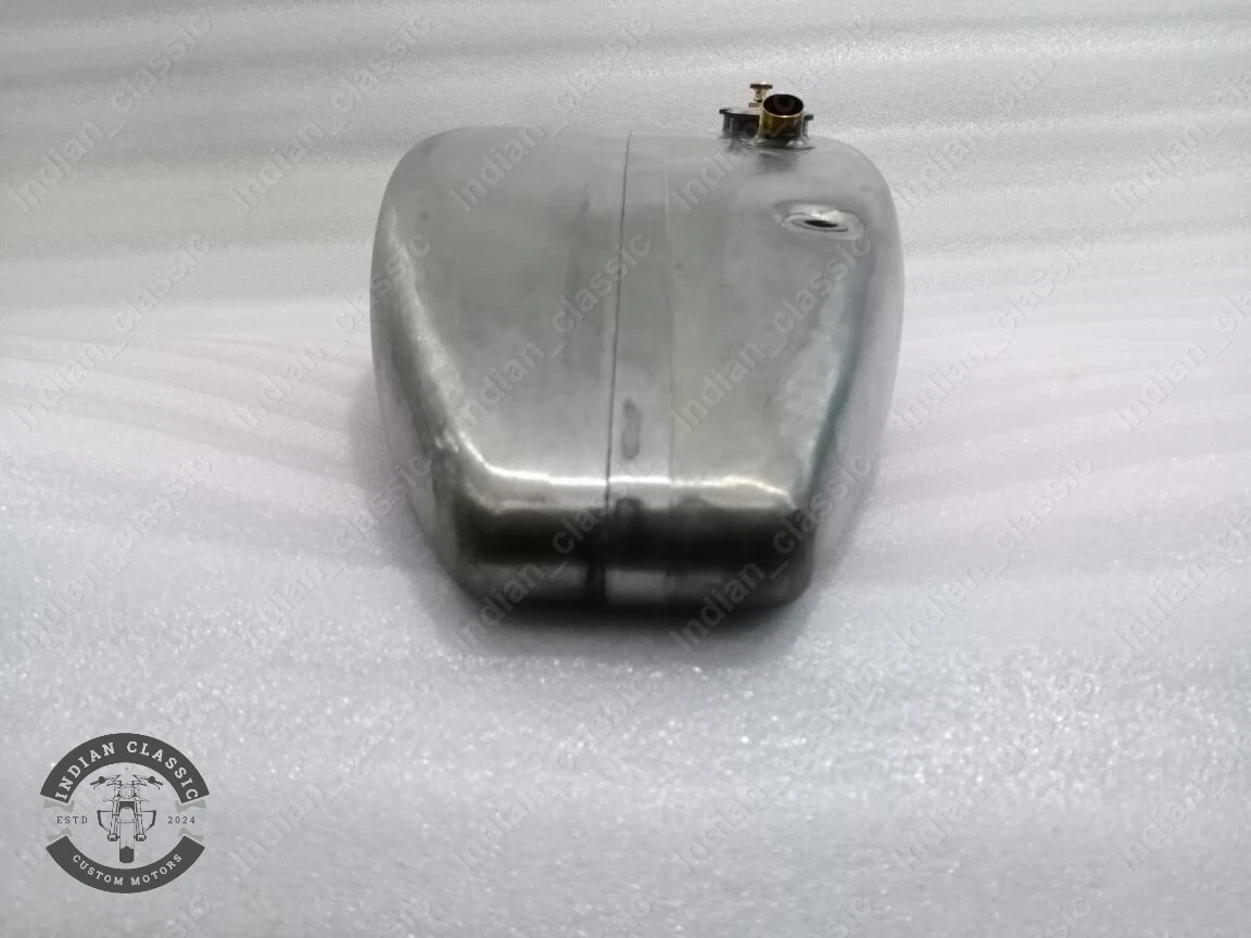 INDIAN SCOUT 101 1928-1929-1930 PETROL OIL GAS TANK TIN PLATING WITH LID CAPS - Image 7