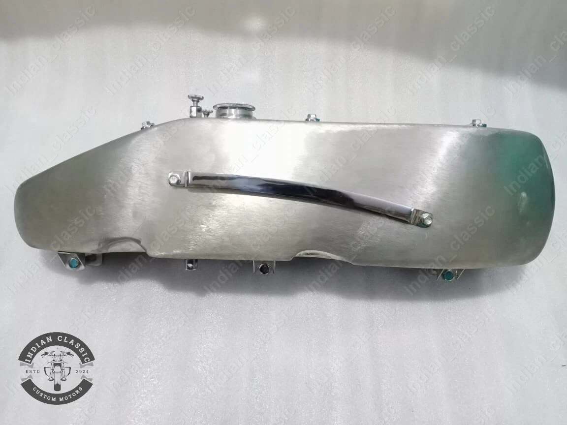 INDIAN POWER PLUS 1917-1923 PETROL OIL GAS FUEL TANK TIN PLATED WITH CAPS - Image 3