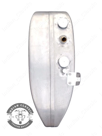 INDIAN BIG CHIEF 1924, 1925 & 1926 FUEL GAS PETROL OIL TANK TIN PLATED & CAPS - Image 4