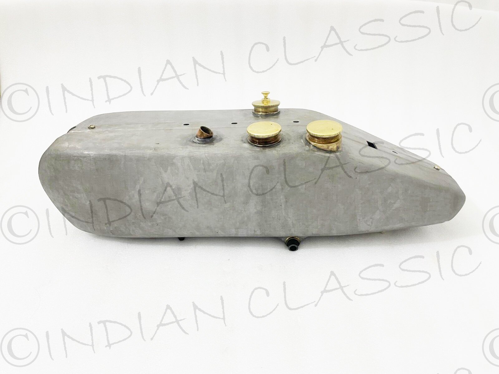 Harley Davidson JD Model 1920 To 1924 Gas Oil Fuel Tank Soldered Tin Plated With Caps - Image 6