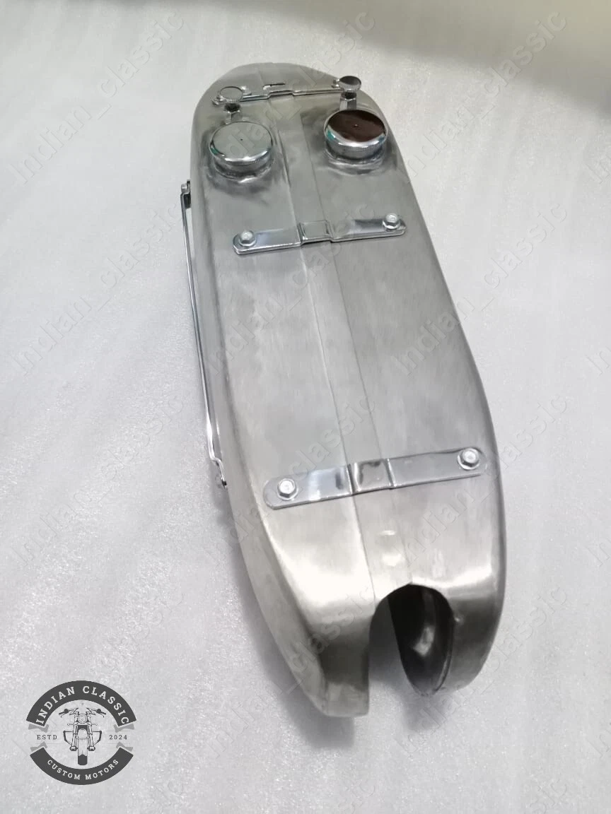 INDIAN POWER PLUS 1917-1923 PETROL OIL GAS FUEL TANK TIN PLATED WITH CAPS - Image 9