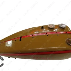 HARLEY DAVIDSON 1925-1929 F & J SERIES SOLDERED FUEL PETROL TANK BROWN PAINTED