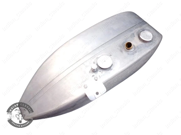 INDIAN BIG CHIEF 1924, 1925 & 1926 FUEL GAS PETROL OIL TANK TIN PLATED & CAPS - Image 5