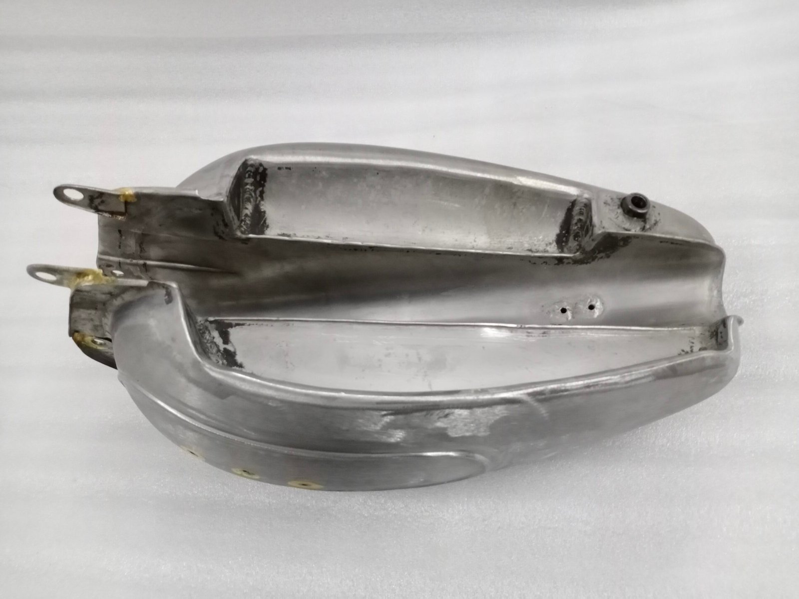 Royal Enfield 350cc 500cc 750cc Interceptor 1960's Petrol Fuel Gas Tank Raw - Image 9