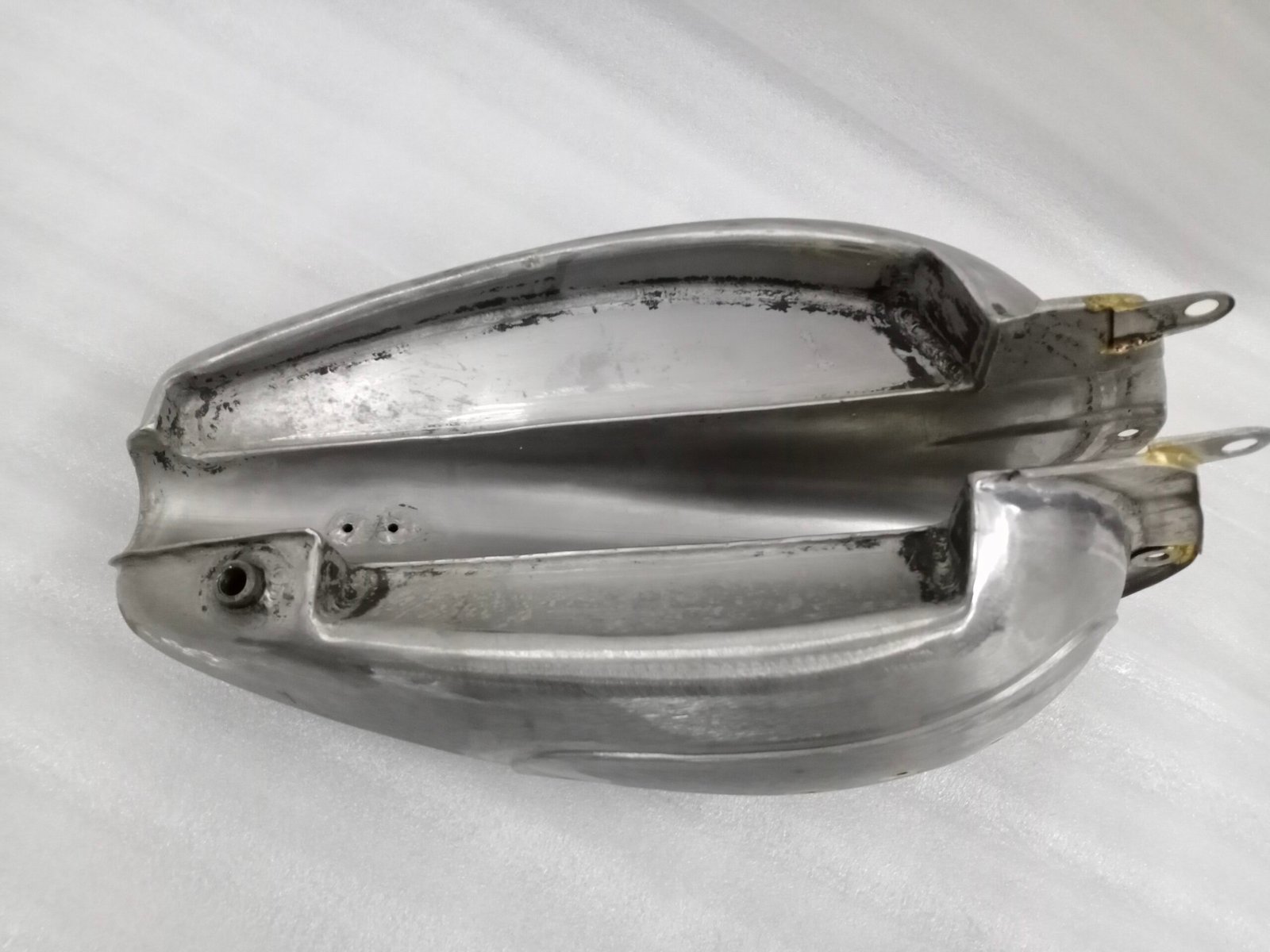 Royal Enfield 350cc 500cc 750cc Interceptor 1960's Petrol Fuel Gas Tank Raw - Image 10