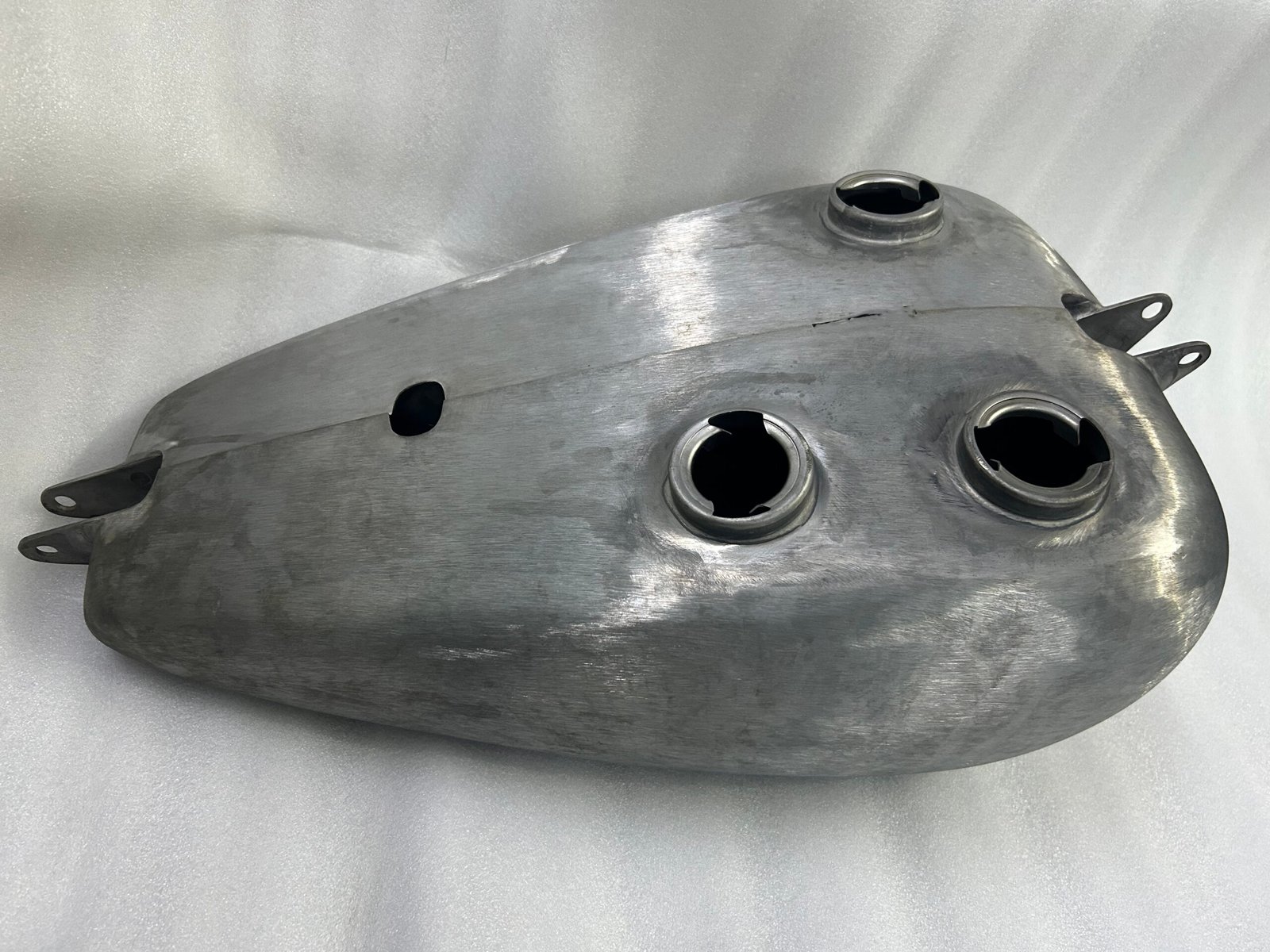 Indian Chief Scout 741 Fuel Gas Petrol & Oil Tank Set Raw - Image 2