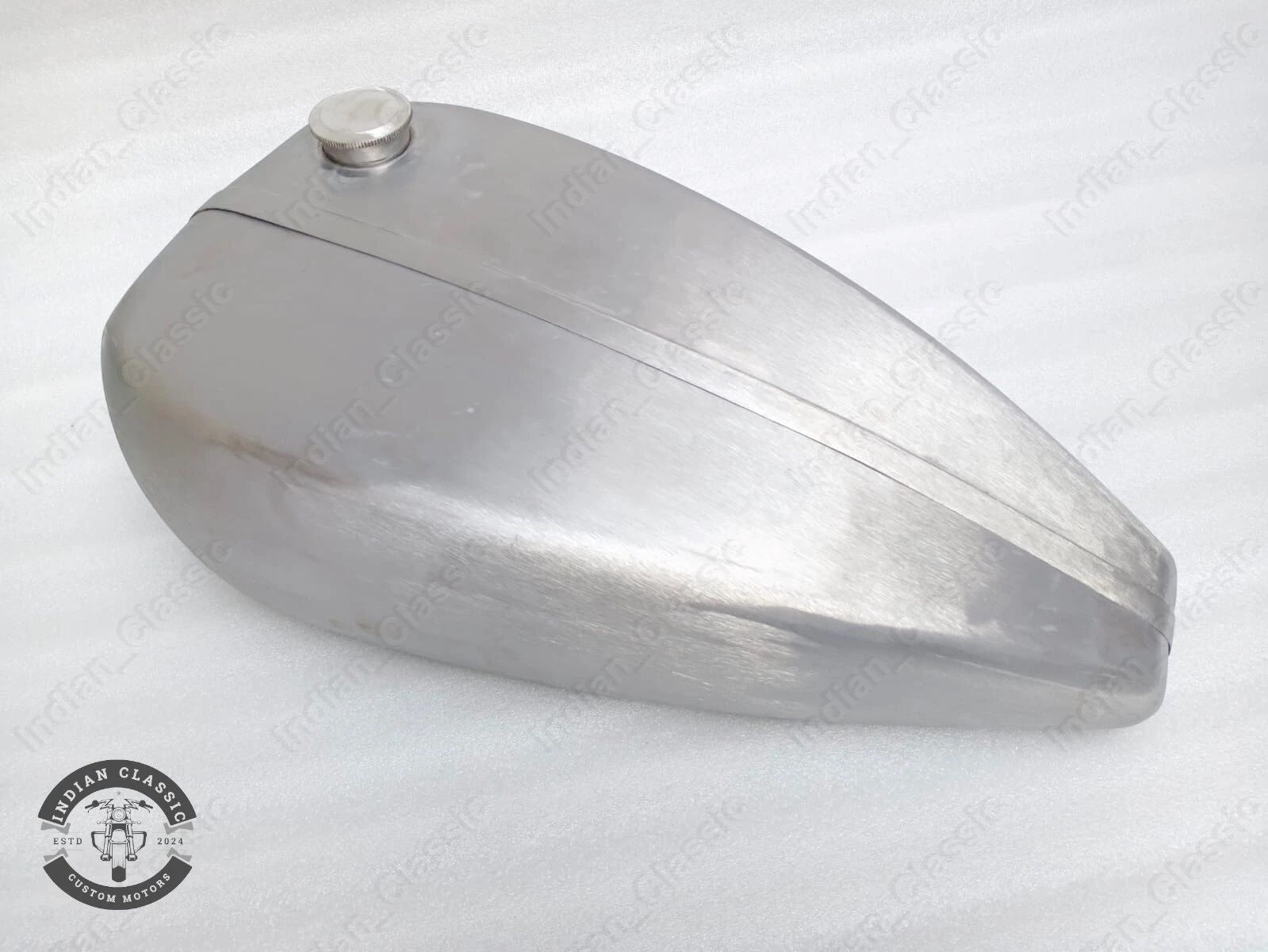 INDIAN 401 & 402 MODEL 1928 PETROL GAS FULE OIL TANK TIN PLATED WITH CAP