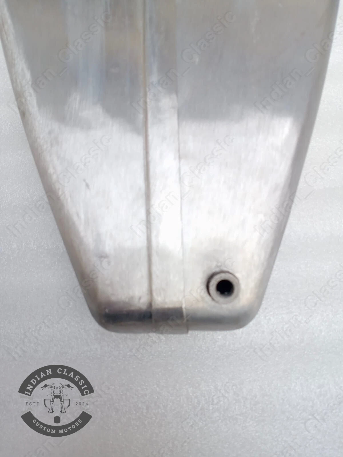 INDIAN 401 & 402 MODEL 1928 PETROL GAS FULE OIL TANK TIN PLATED WITH CAP - Image 11