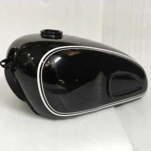 BMW R60/2 Airhead R69S S757 Schorsch Meier 1960 Fuel Petrol Tank Black Paint