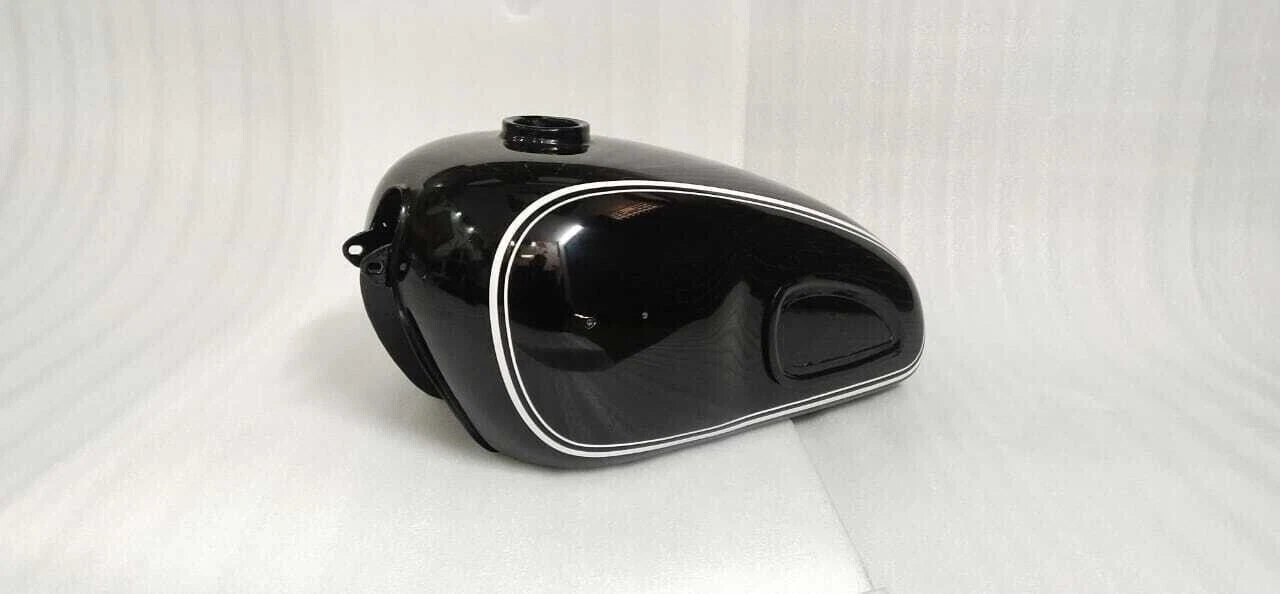 BMW R60/2 Airhead R69S S757 Schorsch Meier 1960 Fuel Petrol Tank Black Paint