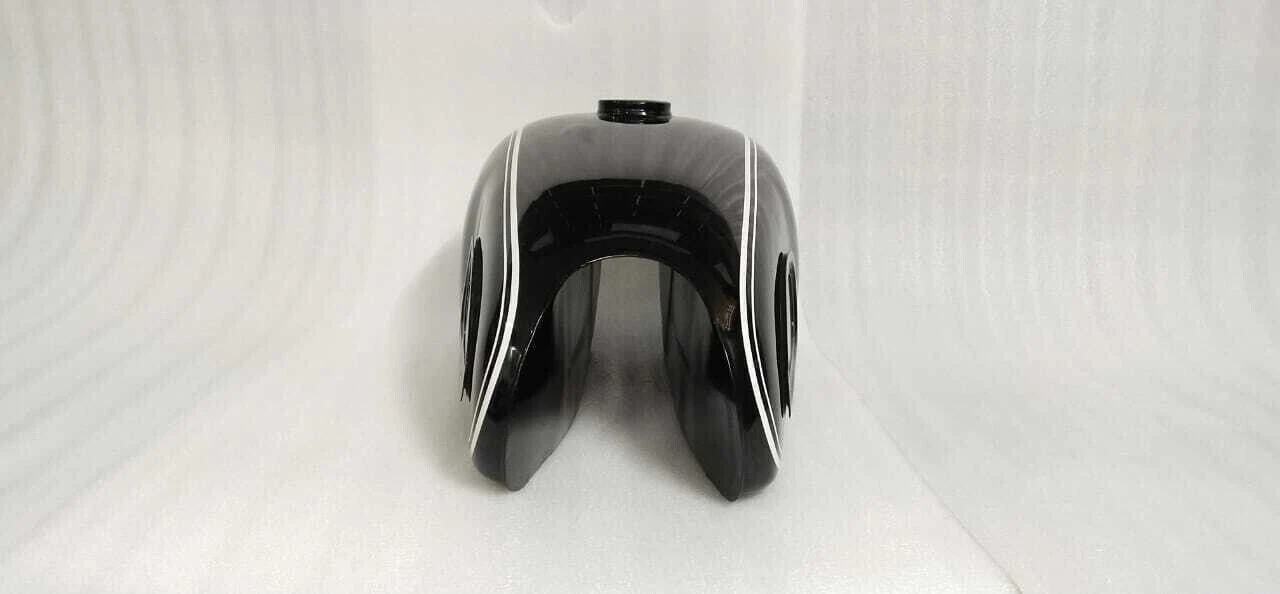 BMW R60/2 Airhead R69S S757 Schorsch Meier 1960 Fuel Petrol Tank Black Paint - Image 4