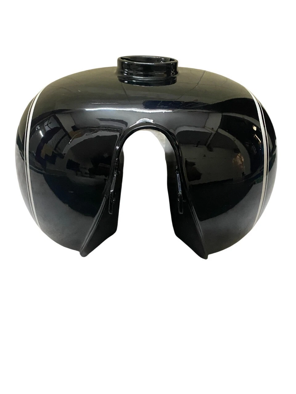 BMW R60/2 Airhead R69S S757 Schorsch Meier 1960 Fuel Petrol Tank Black Paint - Image 6