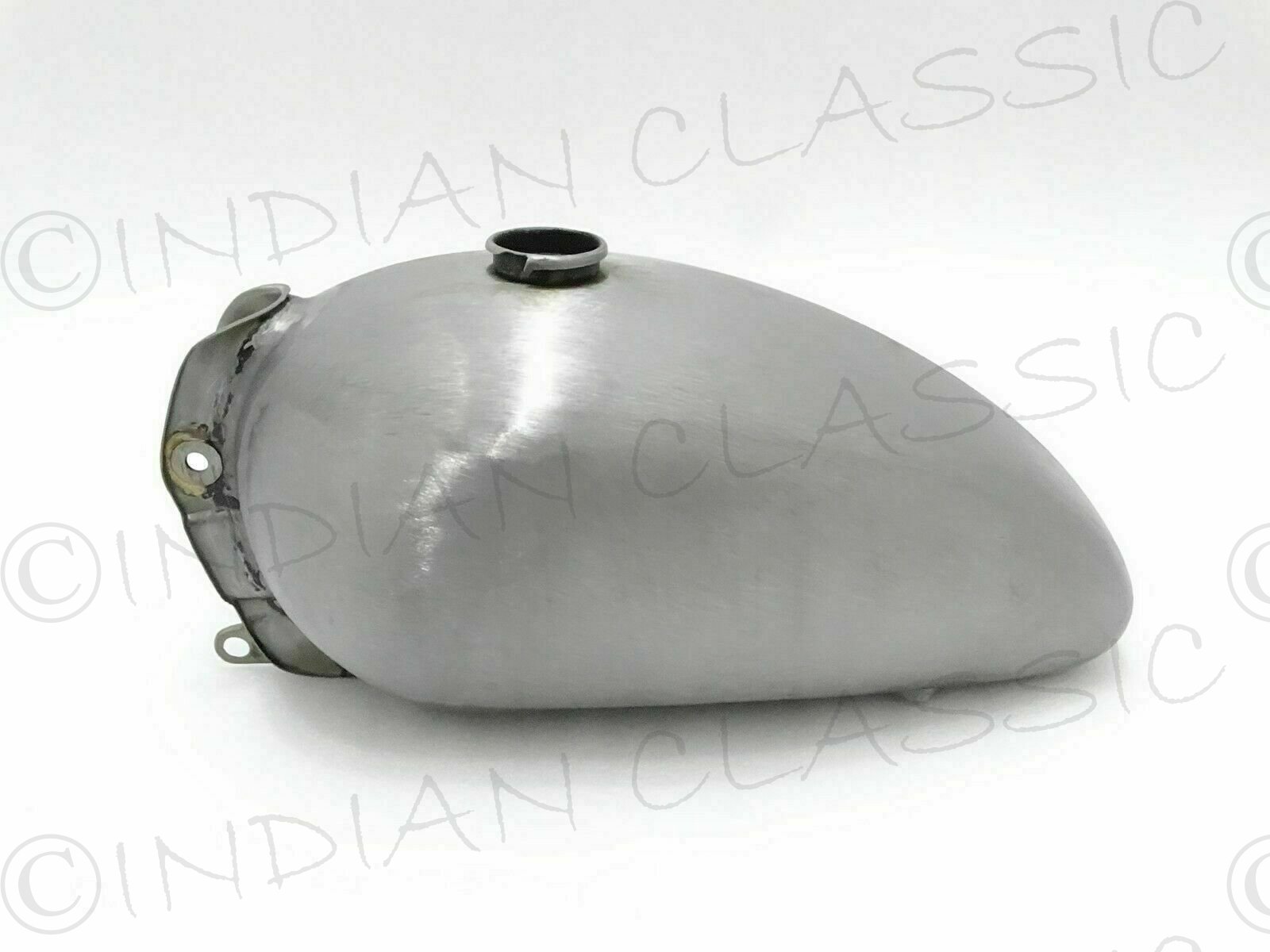VINTAGE ROYAL ENFIELD INTERCEPTOR GAS FUEL PETROL TANK RAW - Image 5