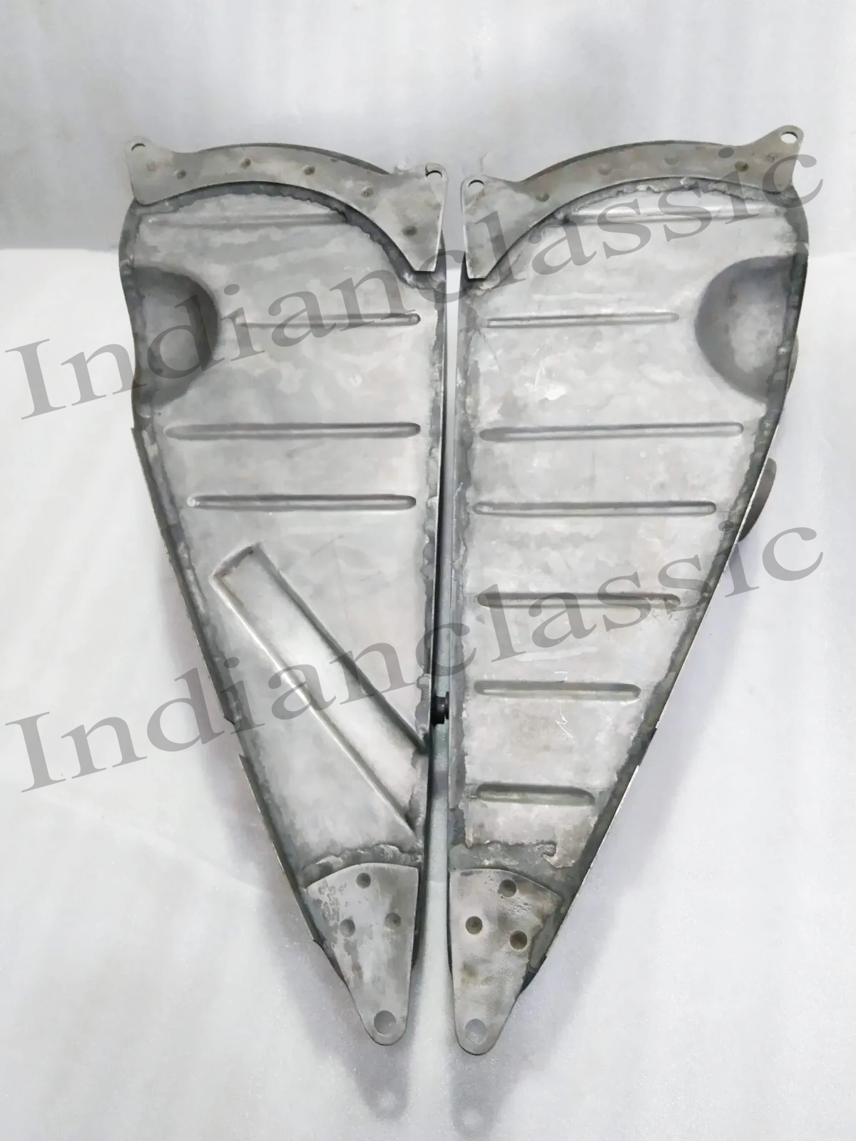 Indian Chief Post War Civil Military Petrol Gas Fuel Tank Tin Plated - Image 6