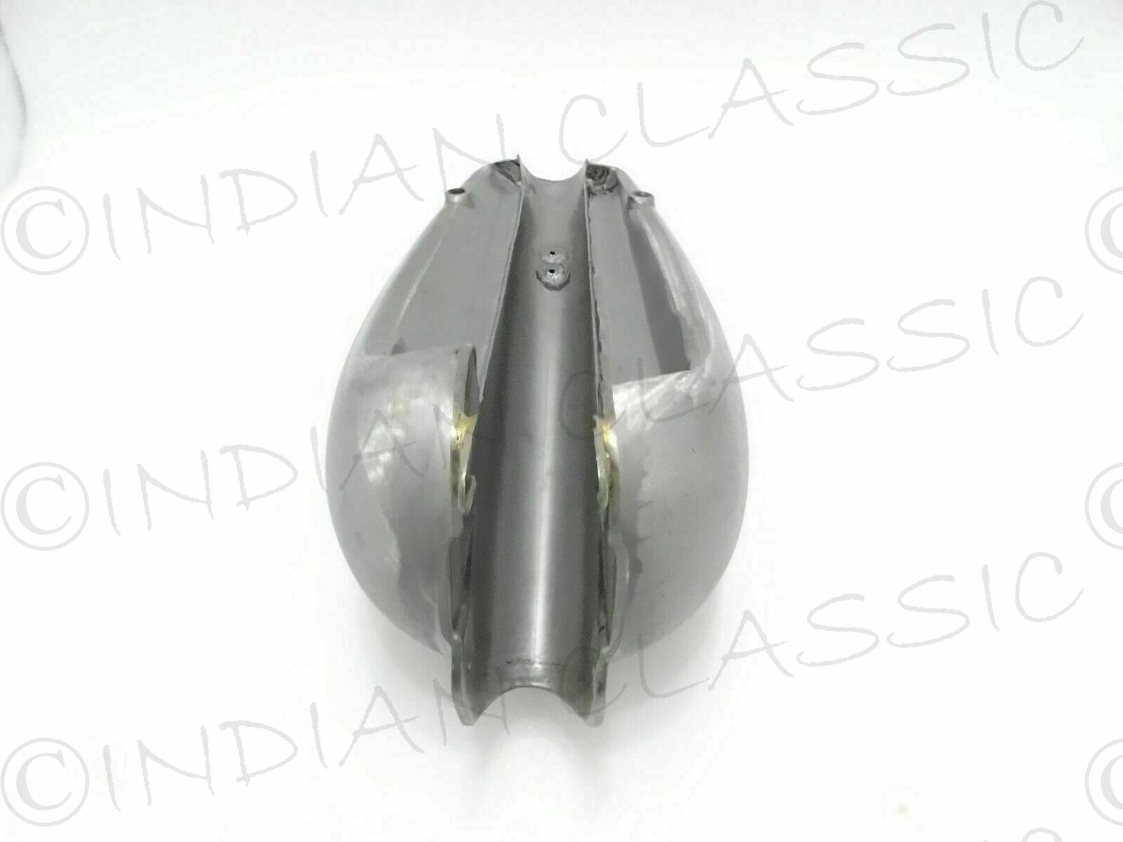 VINTAGE ROYAL ENFIELD INTERCEPTOR GAS FUEL PETROL TANK RAW - Image 8