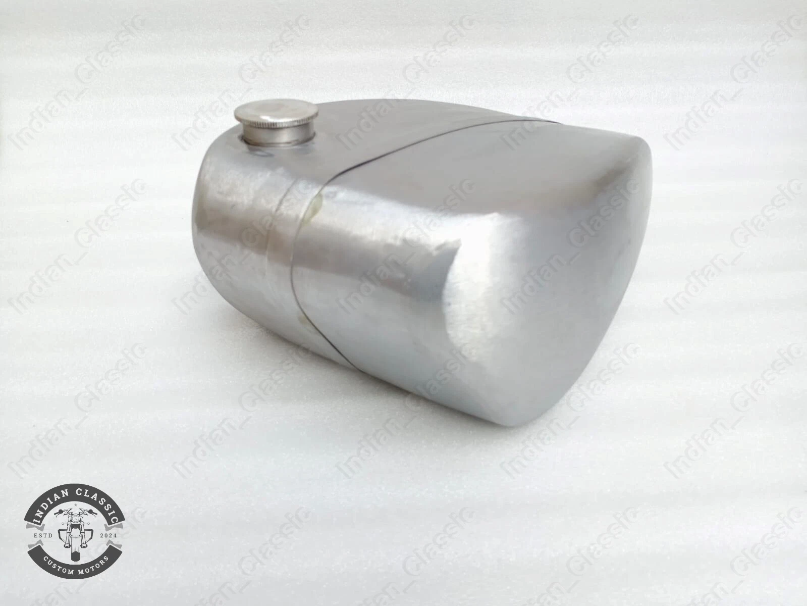 INDIAN 401 & 402 MODEL 1928 PETROL GAS FULE OIL TANK TIN PLATED WITH CAP - Image 8