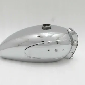 Vintage Royal Enfield Interceptor Petrol Gas Fuel Tank Chrome
