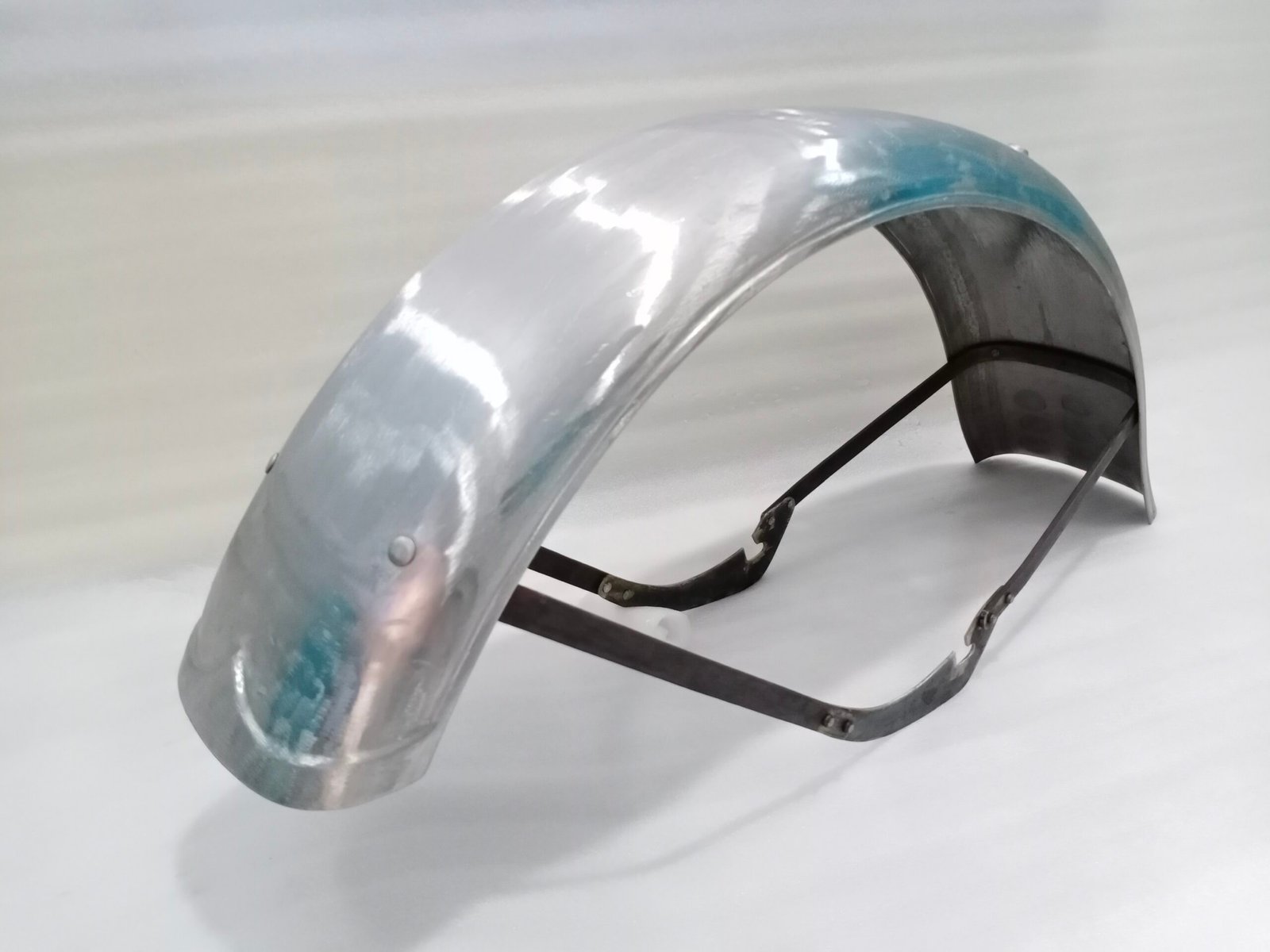 HARLEY DAVIDSON WLA MODEL 1942 & ONWARDS FRONT MUDGUARD SET RAW - Image 3