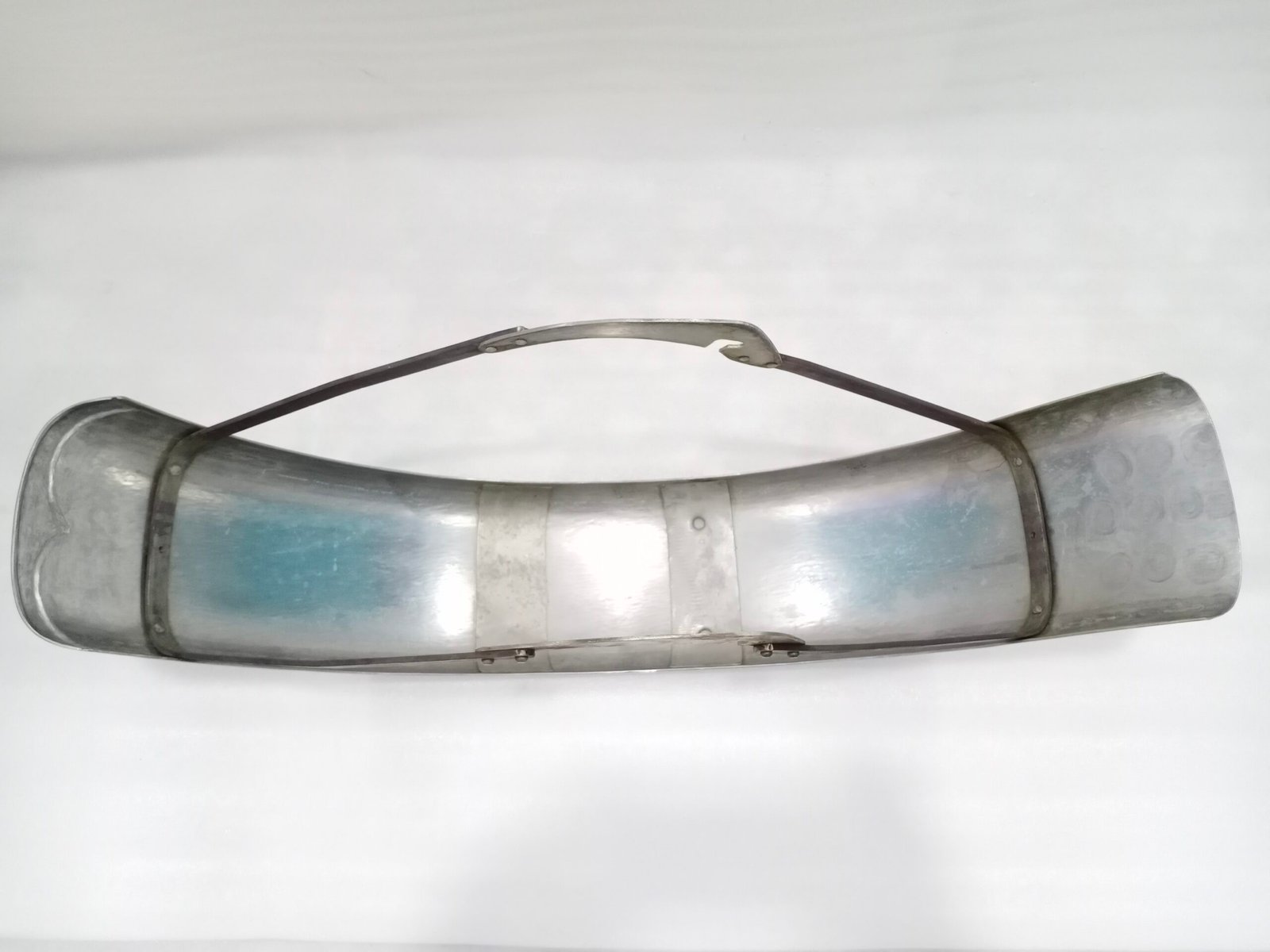 HARLEY DAVIDSON WLA MODEL 1942 & ONWARDS FRONT MUDGUARD SET RAW - Image 7