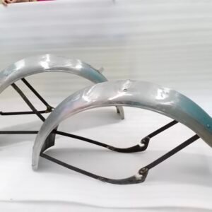 HARLEY DAVIDSON WLA MODEL 1942 & ONWARDS FRONT & REAR MUDGUARD SET RAW