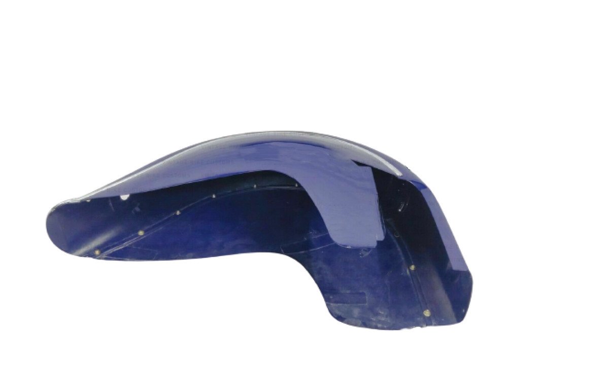 Indian Chief 1941-1951 Front & Rear Fenders, Chain Guard, Belt Guard & Tool Box Blue Painted - Image 2