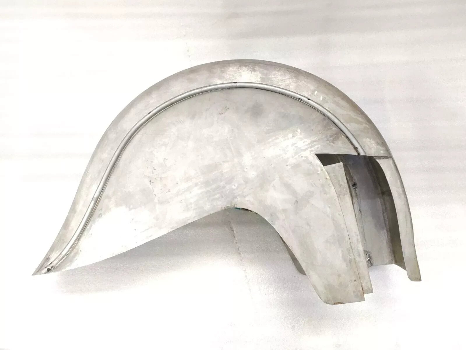 Indian Chief 1941-1951 Front & Rear Fender Mudguard With Trim Raw - Image 6