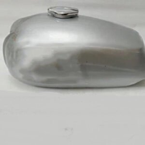 Norton Commando Roadster 850 Fuel Petrol Tank Steel Full Silver + Cap