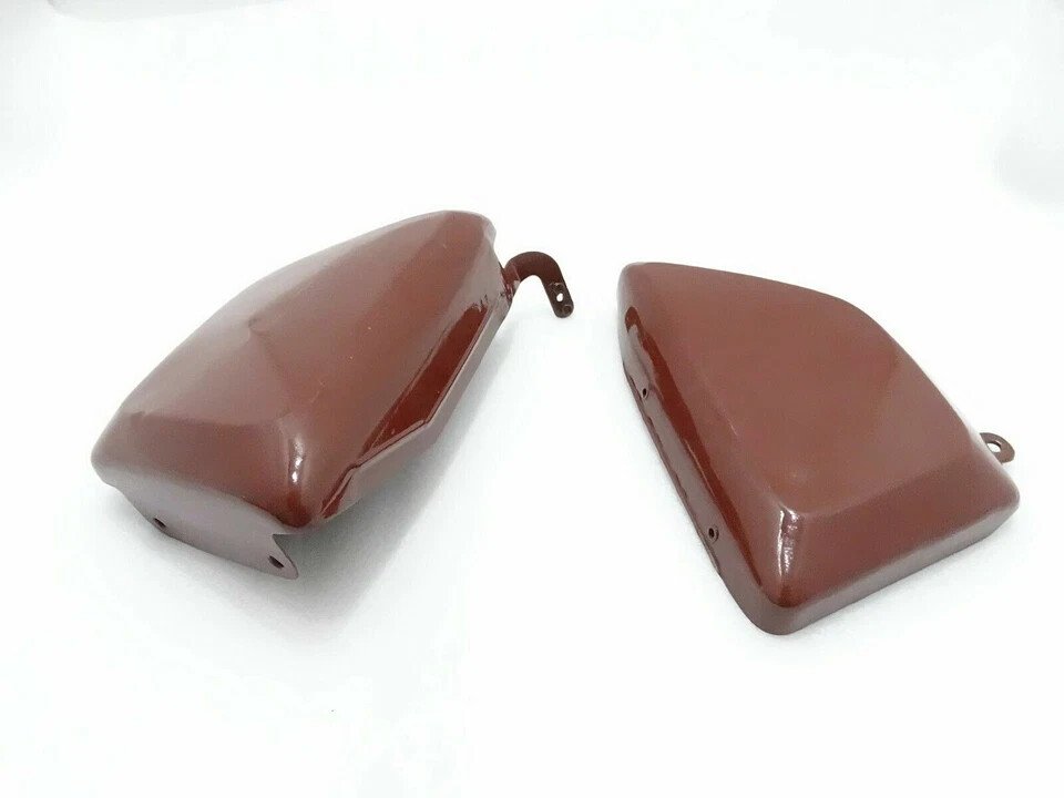 Norton Commando Fastback 750 Tool Box Oil Tank Side Panel Steel Brown Painted