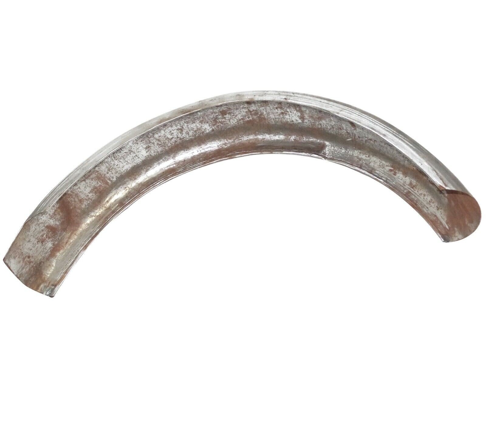 Norton Commando Roadster Mudguard Fender Set With Stay Steel Raw - Image 4