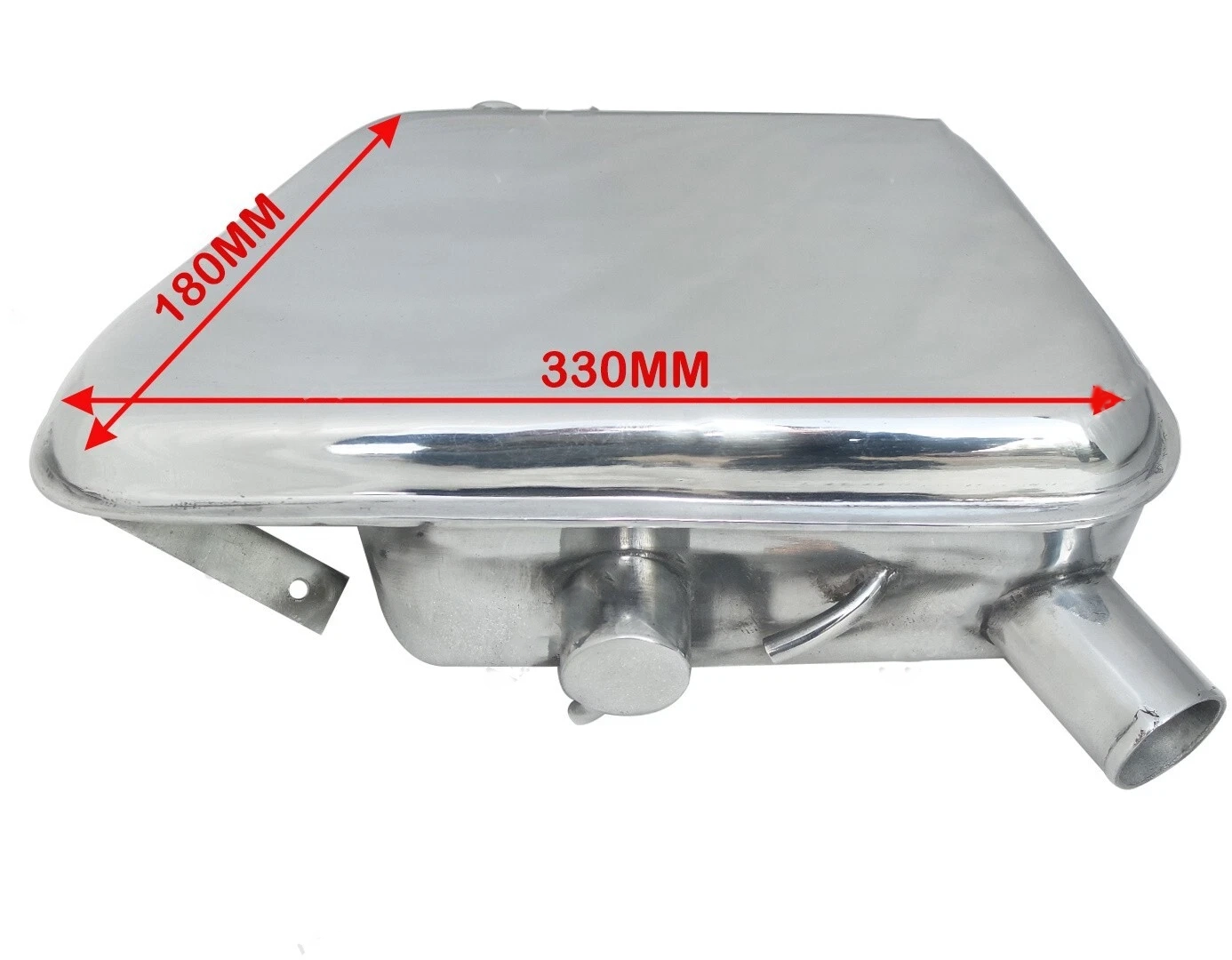 Norton Commando Fastback 1968-1970 Oil Tank Aluminium - Image 4