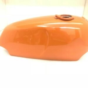 Norton Commando Roadster 850 Fuel Petrol Tank Steel Orange Painted + Cap